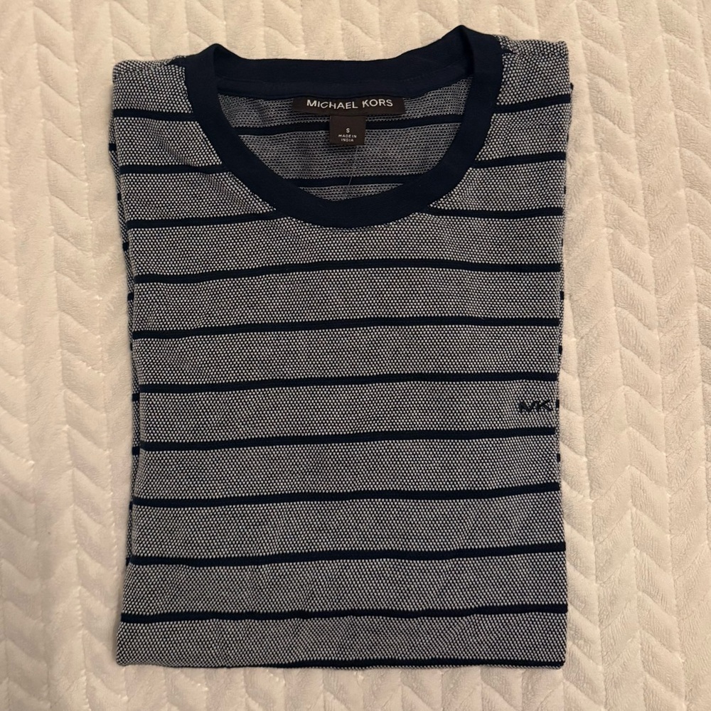 NWT MICHAEL KORS MENS S LONG SLEEVE TSHIRT